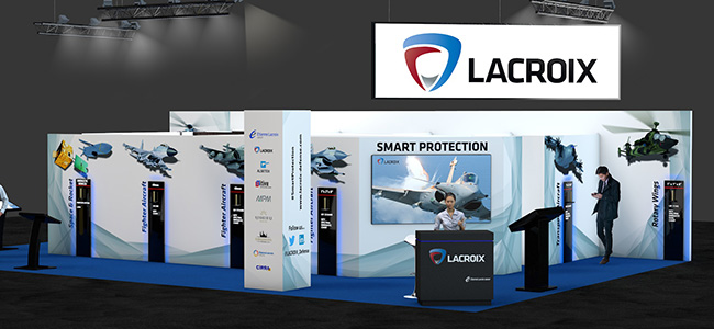 Lacroix Defense Paris Air Show 2017 Le Bourget Stand